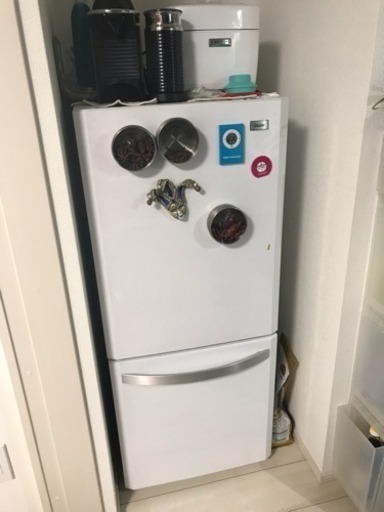 ハイアール 138L 2ドア冷蔵庫（ホワイト）Haier JR-NF140H(W)