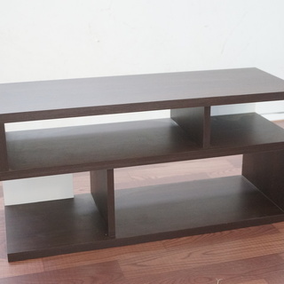 テレビラック 美品 32型用ローボードshirai白井産業オシャレ家具インテリアキアエッセダークブラウン ぎんばこ 札幌の収納家具 テレビ台 の中古あげます 譲ります ジモティーで不用品の処分