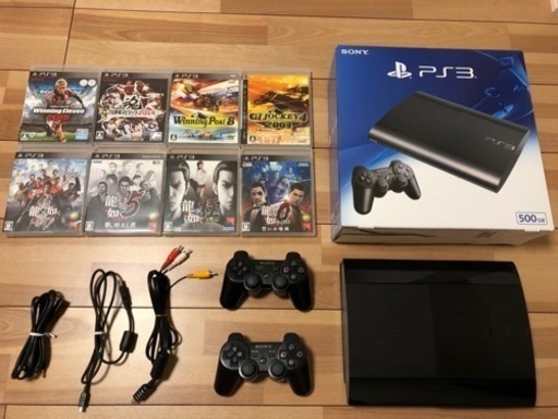 お値下げ！美品☆プレステ3  ソフト8本付き
