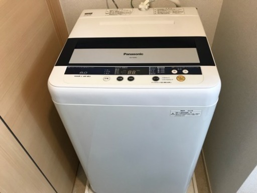 Panasonic☆洗濯機☆6.0k☆2012年製