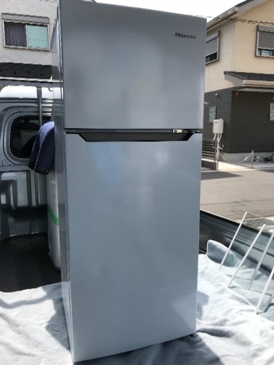取引中。2016年製ハイセンス冷凍冷蔵庫。120L千葉県内配送無料。設置無料。