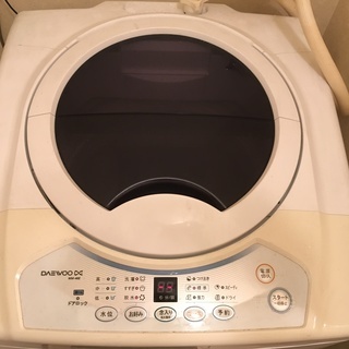 大宇([DAEWOO)/全自動洗濯機/4.6Kg　WM-46E