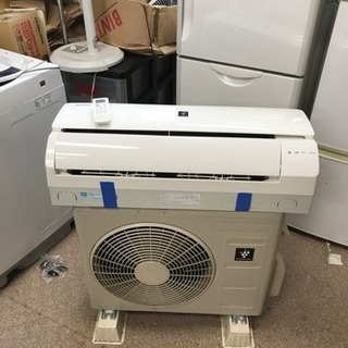 SHARP【AY-E22SD】 ルームエアコン 2015 中古品 6畳 [高濃度プラズマクラスター7000搭載エアコン ホワイト系 E-SDシリーズ] 大阪引取限定 シャープ AY-E22SD プラズマクラスターエアコン