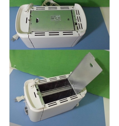 ニトリ ポップアップトースター 2枚焼き T801bn ホワイト 中古品 Jm876 取りに来られる方限定 はぁとらいん 尼崎のキッチン家電 その他 の中古あげます 譲ります ジモティーで不用品の処分