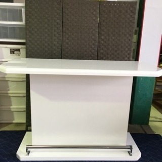 ニトリ バーカウンターテーブル(モデナ135HW) ホワイトラグナ