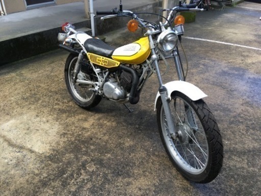 YAMAHA TY125ﾄﾚｰﾙｵﾌﾛｰﾄﾞﾐﾆﾄﾚレストア済み