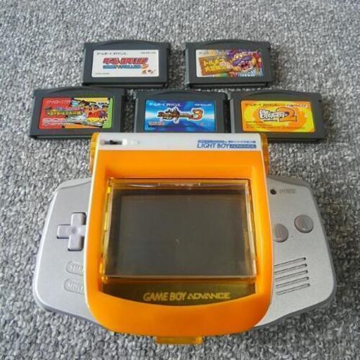 ゲームボーイアドバンス本体＆カセット5個
