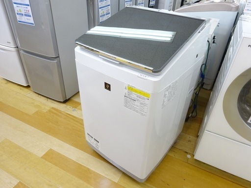 安心の１年保証付！2018年製SHARPの11kg縦型洗濯乾燥機です！