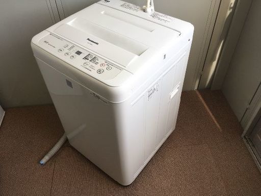 極美品‼ Panasonic パナソニック 洗濯機　2017年製　5.0kg 白　NA-F50ME4