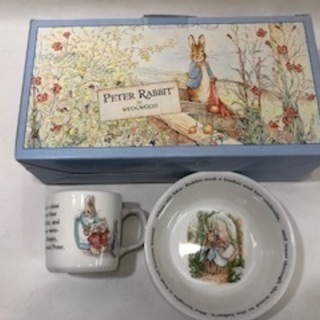 Wedgwood　PETER RABBIT ﾎﾞｳﾙ＆ﾏｸﾞｾｯﾄ