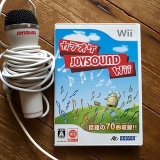 wiiカセット  カラオケjoysound wii