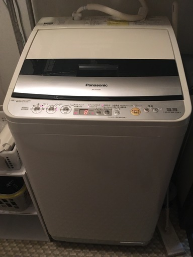 乾燥機能付き洗濯機5.5L（セカンドハウス仕様なので美品です）