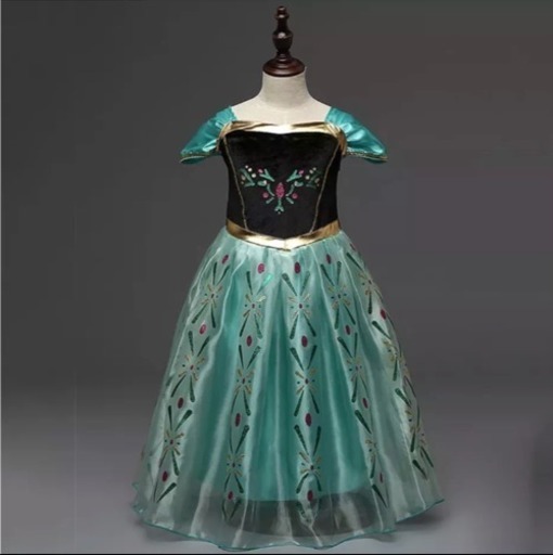 新品 アナと雪の女王のアナ雪ドレス 110サイズ 桜花 海老名のドレスの中古 古着あげます 譲ります ジモティーで不用品の処分