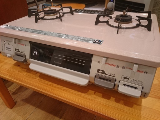 [安心の6ヶ月保証] Rinnai　LP（プロパンガス）2口ガステーブル　 [トレファク八王子めじろ台店]