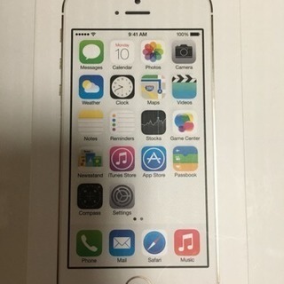 iPhone5s 32G シルバー DoCoMo版