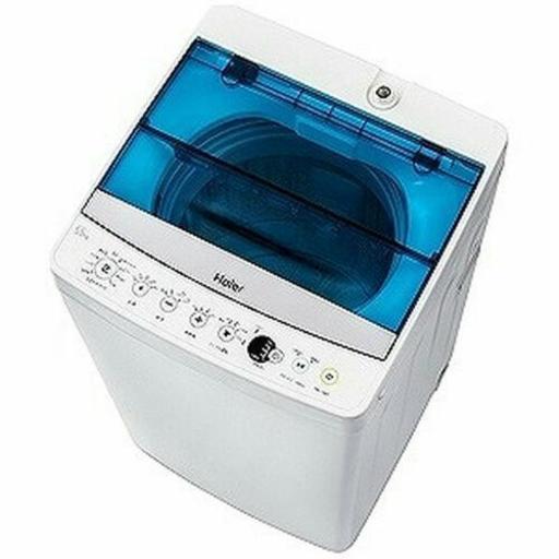 使用少(1年未満) 洗濯機5.5kg ハイアール JW-C55A
