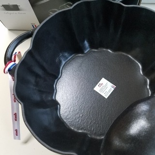 staub 鍋　かぼちゃ黒　新品未使用