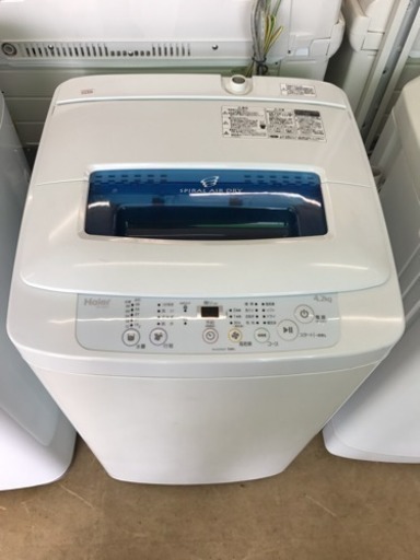 全自動洗濯機　4.2キロ　ハイアール　美中古品　14年製　リサイクルショップ宮崎屋18.9.2