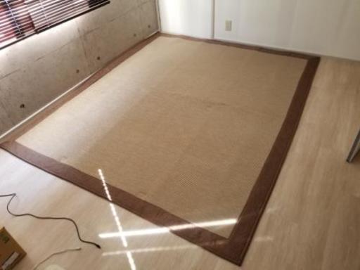 ニトリ0 240ラグ ヨシダ 新潟のカーペット マット ラグの中古あげます 譲ります ジモティーで不用品の処分