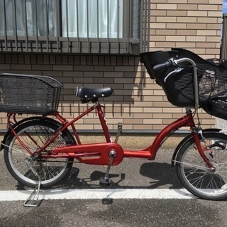 子供乗せ自転車 変速付き プチママン 取引中☆プチママンDXミニ☆子供乗せ自転車関東全域送料無料 業界保証