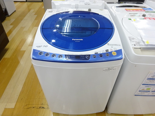 安心の6ヶ月保証付！2013年製Panasonicの7.0kg全自動洗濯機【トレファク　岸和田】