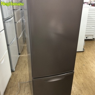 美品 ■ 2016年製【 Panasonic 】パナソニック 168L 2ドア冷凍冷蔵庫 まとめ買い派に好評の大きめ 抗菌・脱臭フィルター LED照明