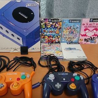 ニンテンドーゲームキューブ本体　＋　ゲームソフト５本セット　＋　...