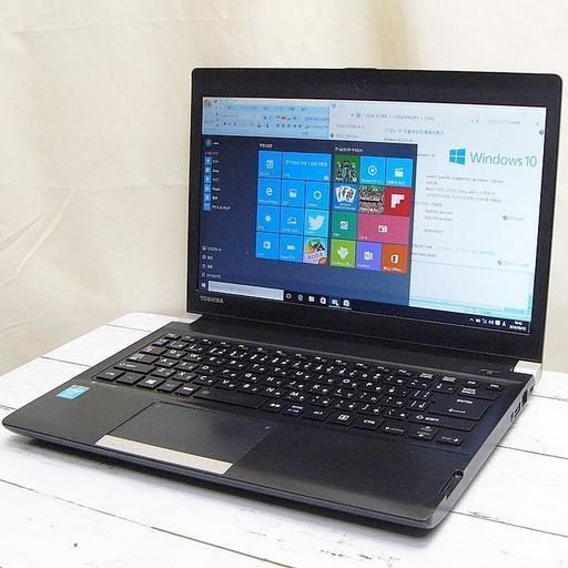 カバンにすっぽり♪13型ワイド液晶搭載♪東芝モバイルパソコン♪