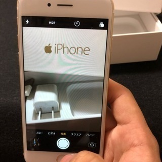 iPhone 6 64G au ゴールド バッテリー交換済み