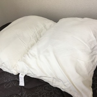 ニトリ　枕　2個　ゆったりサイズポリエステルまくら　大判