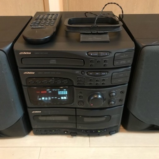 カセット再生可 Victor ミニコンポMX- S101