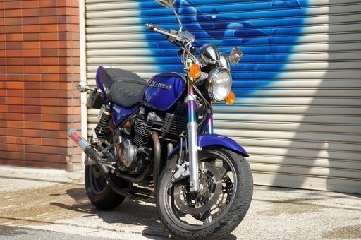 ゼファー400x 車検長い ツーリングシーズン 名義変更すぐできます カスタム