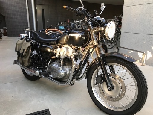 Kawasakiw650人気のブラック美品 たけやん 矢野のカワサキの中古あげます 譲ります ジモティーで不用品の処分