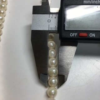 本真珠 パールネックレス 鑑別書 中央宝石研究所