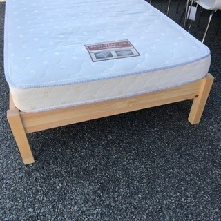 無印良品 MUJI シングルベッド マットレス(ニトリ) 中古品 お持ち帰り