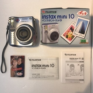 インスタントカメラ instax mini 10 初代 チェキF...