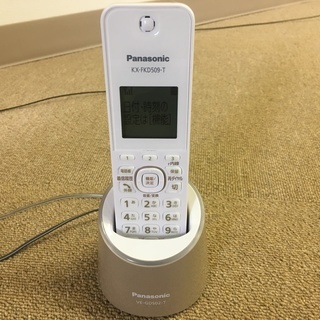 パナソニック コードレス電話　VE-GDS02-T（美品）