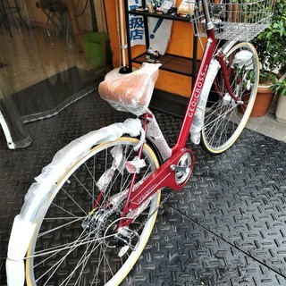 ☆特価新車！27インチ GEO*CROSS オートライト 6段変速 ワインレッド♪ 税込!