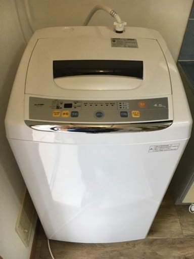 ★4.5kg 洗濯機 2016年製★