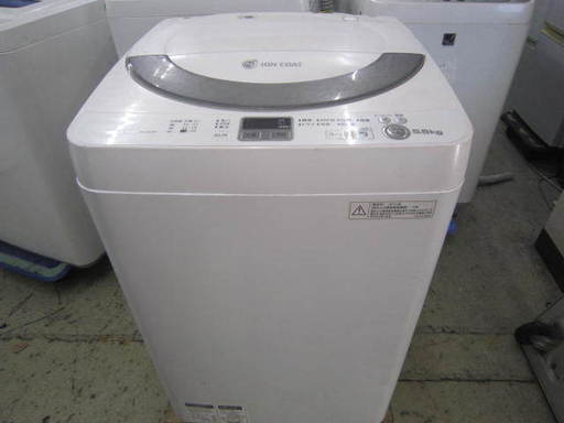 シャープ　ES-GESN-S 洗濯機５．５キロ　２０１４年製