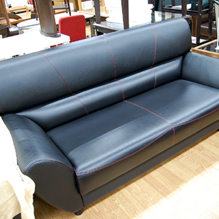 旭川家具 宮田産業 LINDA リンダ ソファ 合成皮革 背もたれなし 旭川家具 MIYATA 宮田産業 リンダ 国産家具 無垢 オットマン