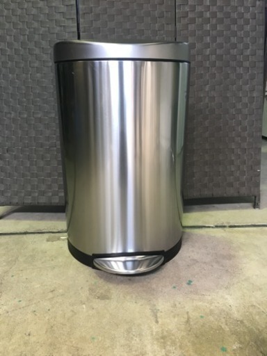 simplehuman  CW1818  ダストボックス  40L  ステンレス