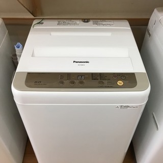 パナソニック 洗濯機 6.0キロ 2017年製