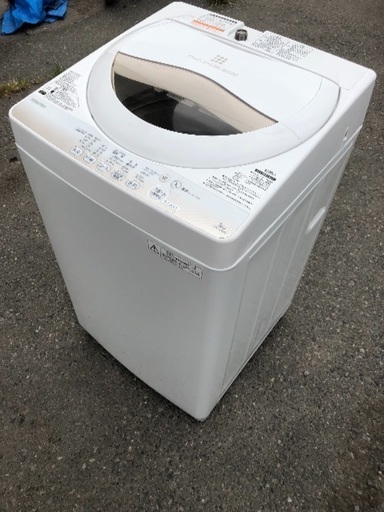 TOSHIBA 5㌔超クリーニング済み✨洗濯機