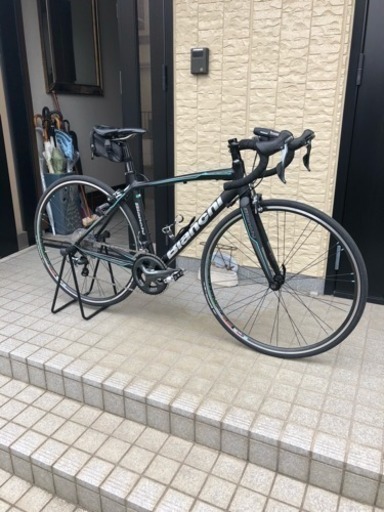 値下げbianchi Vianirone 2017式 黒 美品