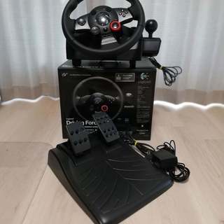 ドライビングフォース GT ハンコン ロジクール　PS3 プレイ...
