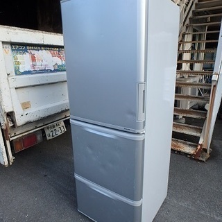 ☆3D簡易清掃済み☆2012年製☆SHARP シャープ 3ドア冷凍冷蔵庫 どっち