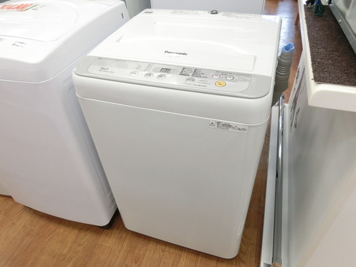【安心12ヶ月動作保証】Panasonic 5.0kg洗濯機(トレファク上尾店)