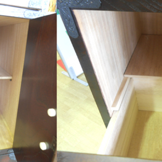 筑後民芸 階段箪笥 彩り階段 右下り チェスト 欅 ケヤキ 鍵付き 5段 桐内装 焼印入り 和家具 階段 箪笥 タンス 札幌 清田区 平岡