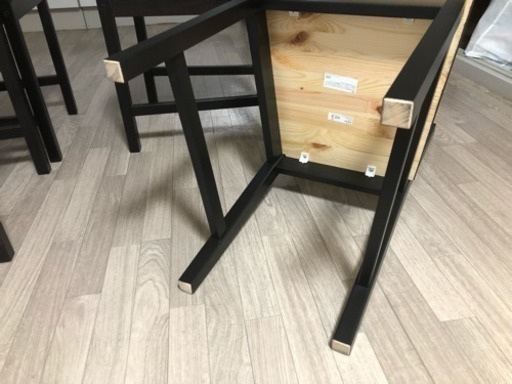 IKEAで購入したダイニングチェア4脚
